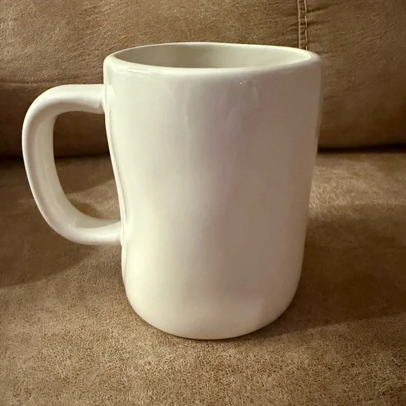 Rae Dunn Hey Girl Mug Magenta Artisan Collection White  Coffee Cup Tea Cup - Picture 4 of 5